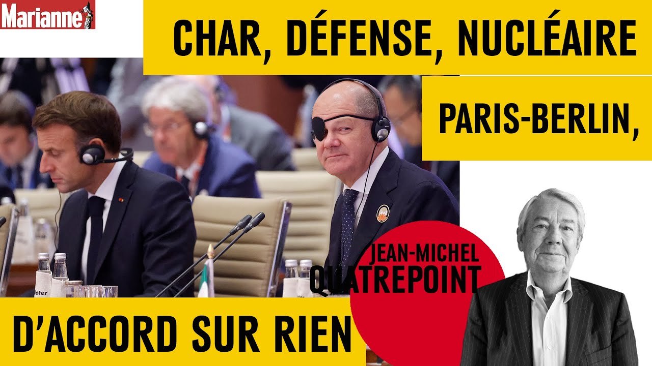 Char, défense, nucléaire : Paris-Berlin, d’accord sur rien