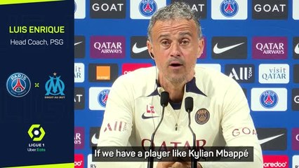 Dependence on Mbappé a 'great thing to worry about' - Enrique