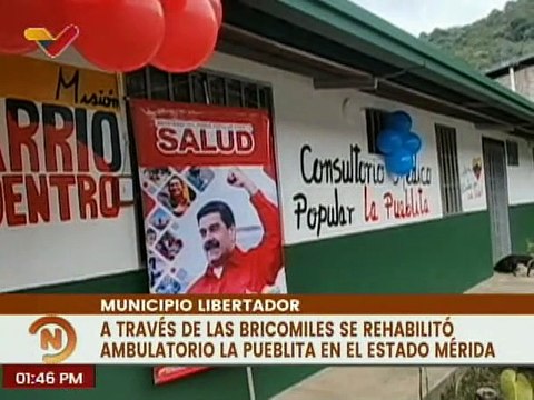 Mérida | Bricomiles recuperan ambulatorio popular tipo II en la calle Amazonas, parroquia Arias