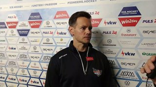 Statement Phil Lukas (Linz) nach der Niederlage gegen die Pioneers