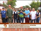 Cojedes | Bricomiles realizan trabajos de recuperación en la Escuela Primaria Bolivariana
