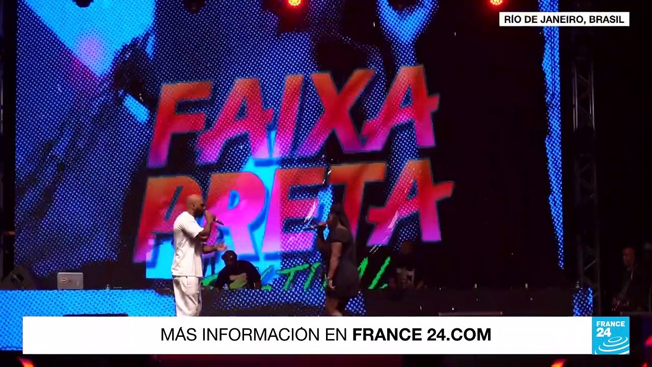 Con hip hop, los jóvenes se "arman" contra la violencia en las favelas de Río de Janeiro