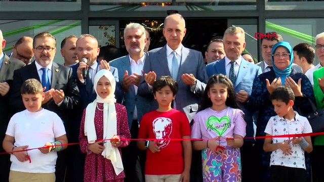 TBMM Başkanı Numan Kurtulmuş, Farika 2 Kitaplı Kahve Prof.Dr. Aziz Sancar Yerleşkesi'nin açılış törenine katıldı
