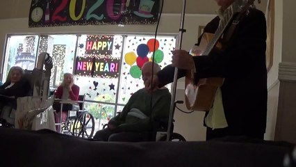 Joe Nania   + Tony Conn sing at Imperial care ctr studio city cal