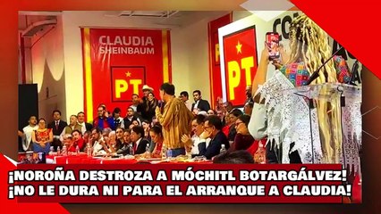 ¡VEAN! ¡Noroña despedaza a Móchitl Gálvez y asegura que ‘No le dura ni para el arranque’ a Claudia!