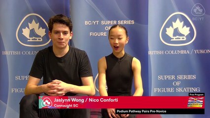 Pre-Novice & Novice Pairs Free Program - Meeker Arena - 2023 BC/YT Super Series Fall Competition (13)