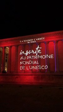 La Maison Carré de Nîmes à l'UNESCO