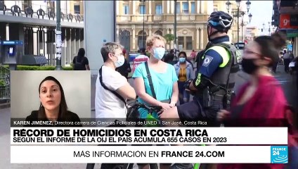 Karen Jimenes: "Costa Rica dejó de ser país de transito de droga a ser consumidor"