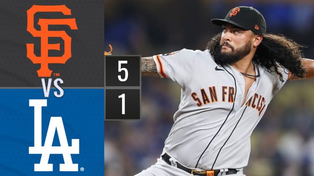 Resumen Gigantes de San Francisco vs Dodgers de Los Ángeles MLB 22-09-2023