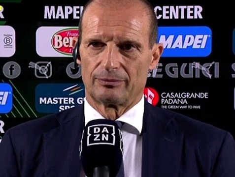 Sassuolo Juventus 4-2 intervista post gara Max Allegri