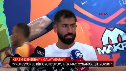 Kerem Demirbay: Her maç oynamak istiyorum