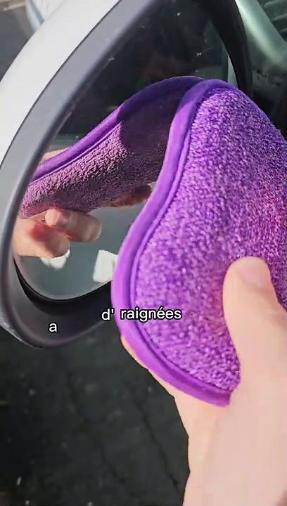 je teste ce sticker anti pluie pour rétroviseurs extérieurs