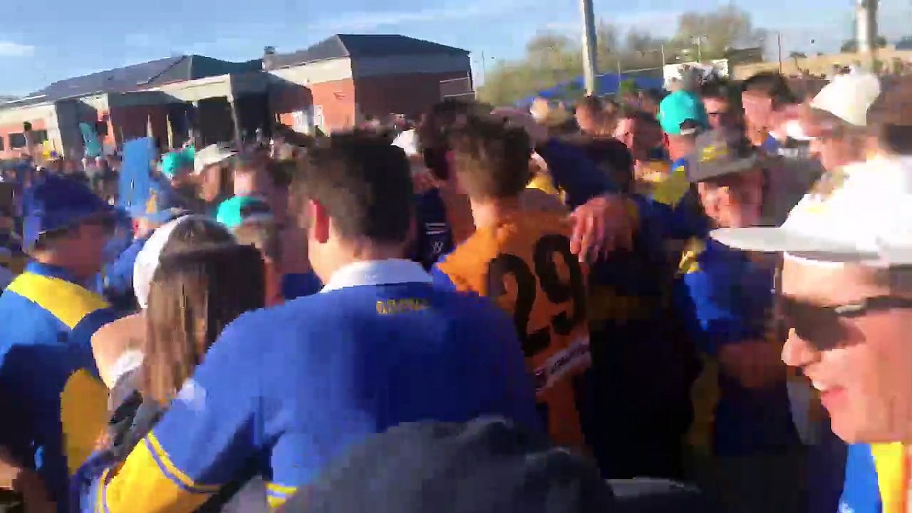 Golden Square premiership celebrations.