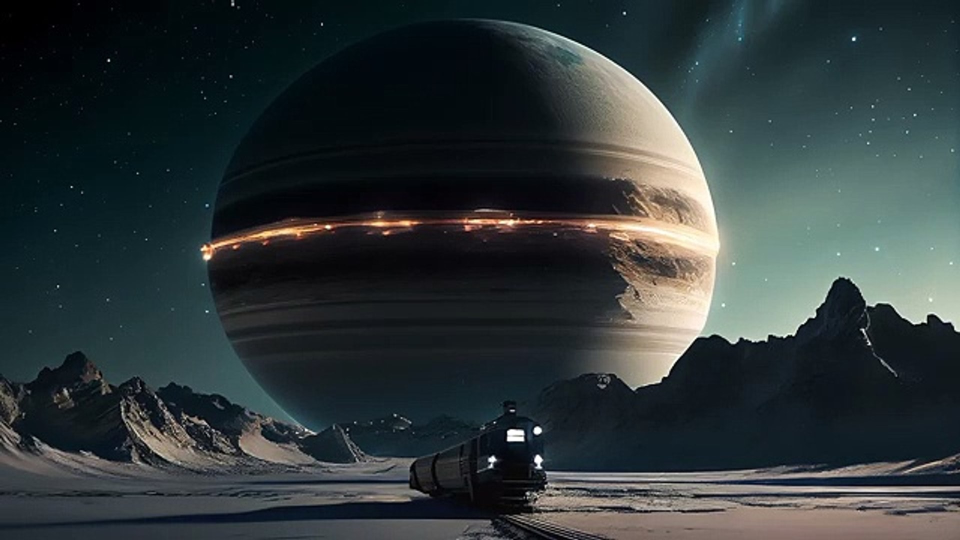 ⁣Meditative Mysterious Ambient Journey - Relaxing Space Ambient Music -