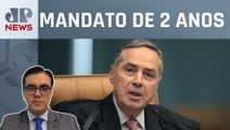 Luís Roberto Barroso assume a presidência do STF na próxima quinta (28); Vilela analisa