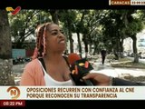 Ciudadanos reconocen la transparencia del CNE en procesos comiciales