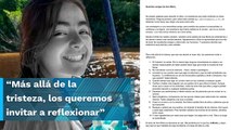 Madre de Ana María Serrano pública 10 reflexiones sobre el feminicidio de su hija