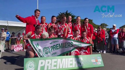 Hampden grand final: Celebrations