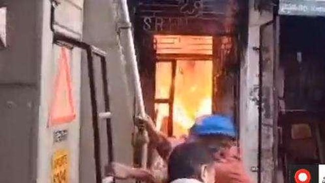 విజయనగరం: జిల్లా కేంద్రంలో అగ్ని ప్రమాదం