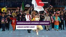 Kemeriahaan Opening Ceremony Asian Games 2023, Indonesia Bawa Tema Bhinneka Tunggal Ika