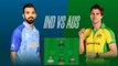 IND vs AUS Dream11 Prediction | IND vs AUS 2nd ODI Dream11 Team | Probable Playing 11