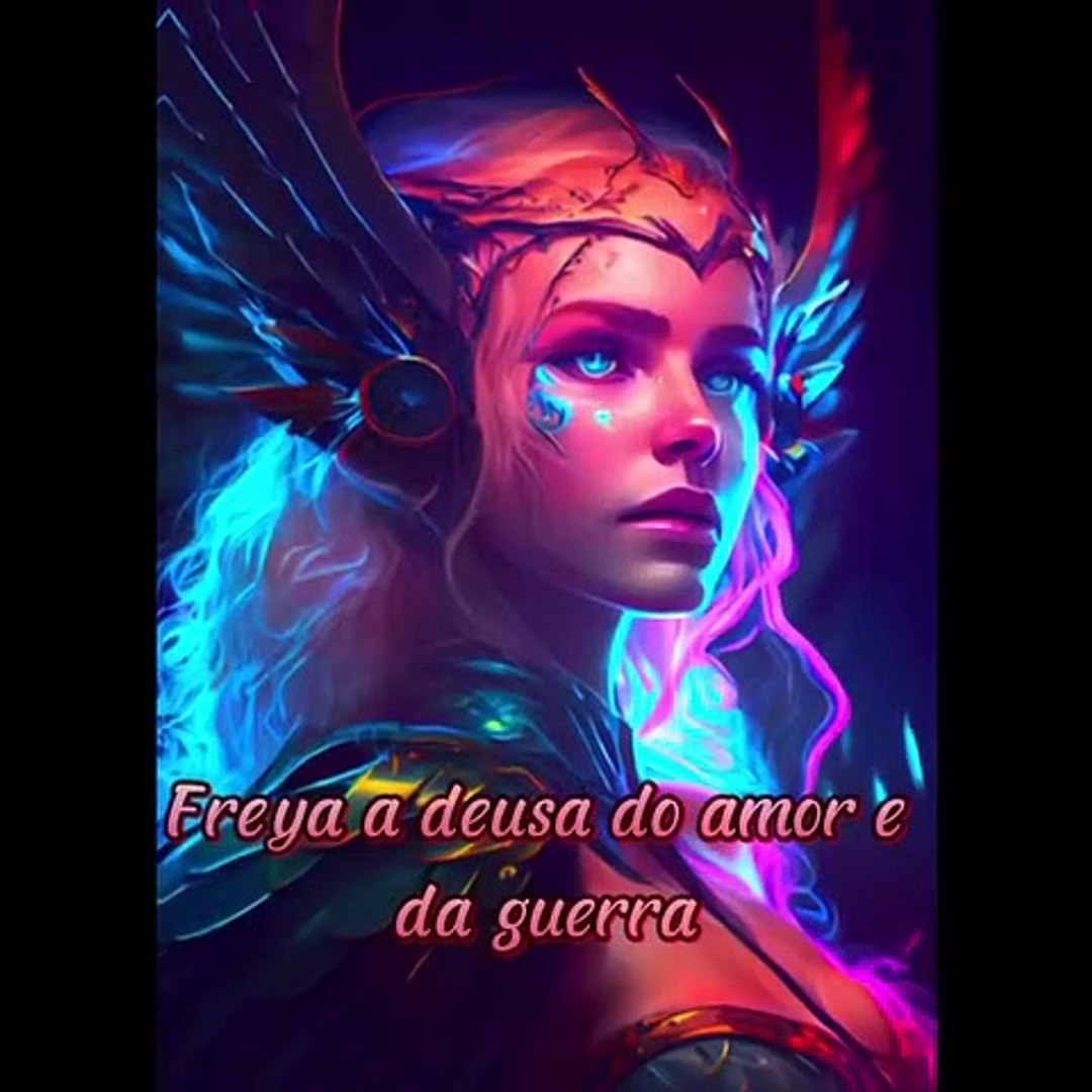 Freya a Deusa do Amor e da Guerra na Mitologia Nórdica.