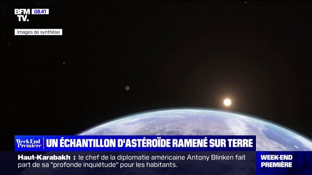 Un échantillon d'astéroïde doit atterrir dans le désert de l'Utah ce dimanche