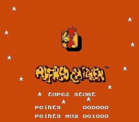 Alfred Chicken online multiplayer - nes