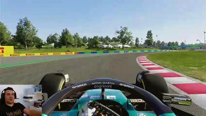 F1 23 avec le frangin - hungaroring