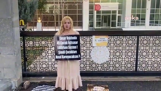 Şanlıurfa'da Ensar Vakfı protestosu