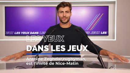 Antoine Zeghdar est l'invité des "Yeux dans les Jeux", la nouvelle émission du service des sports de Nice-Matin