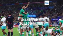 Rugby-WM: Top-Favorit Irland ringt den Titelverteidiger nieder