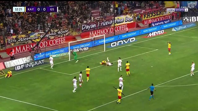 2023 24 Sezonu Süper Lig 1 .hafta Kayserispor 0-0 Galatasaray ( 12 Ağustos 2023- 2 yarı)