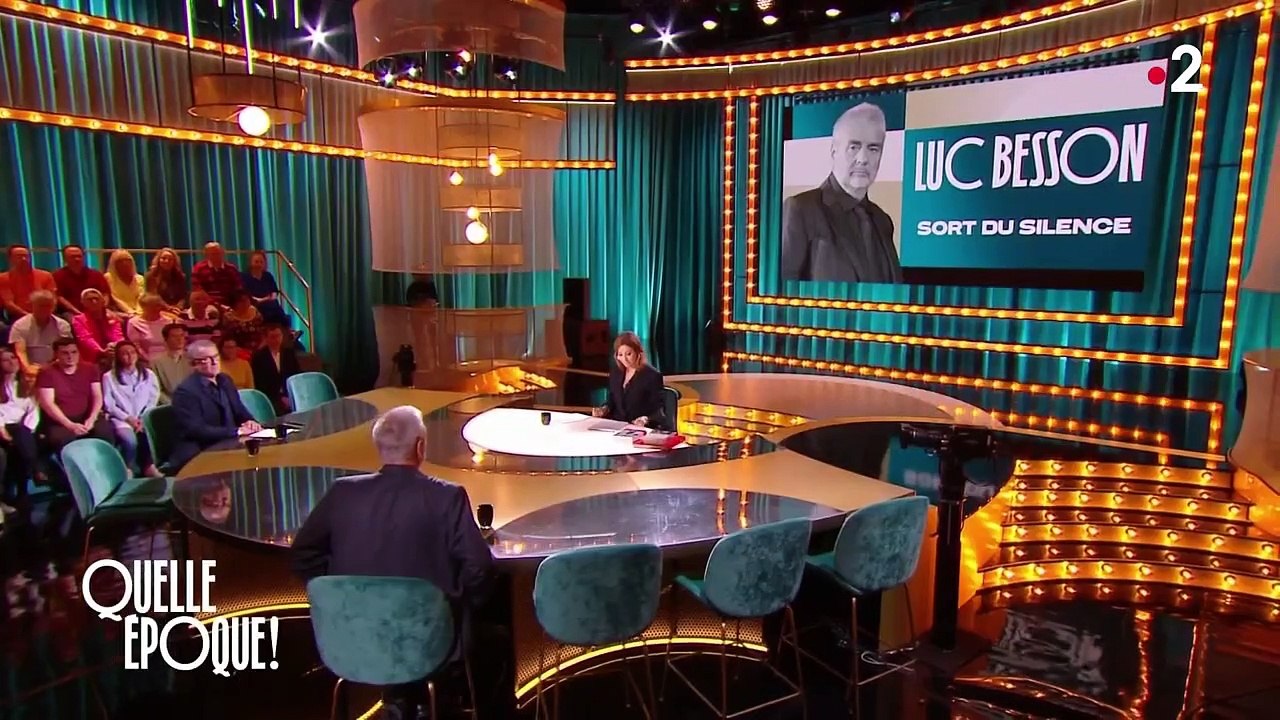 "Beaucoup de gens m'ont lâché" : après les accusations de viol, Luc Besson sort du silence pour la première fois depuis 4 ans dans "Quelle époque!"