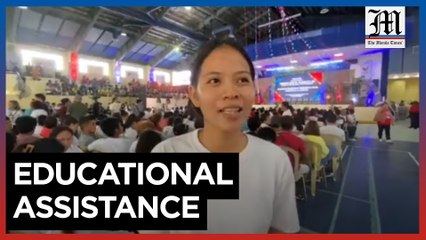 Camarines Sur students receive education assistance
