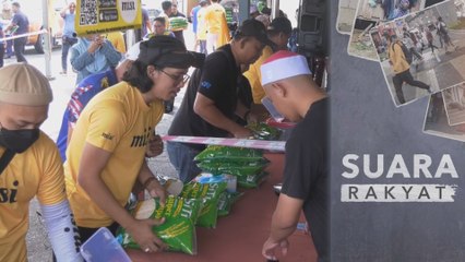 Suara Rakyat: Ribuan penduduk beratur beli beras RM1