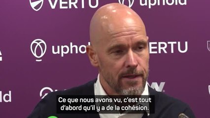 Man Utd - Ten Hag : “Il y a de l’unité, de la cohésion”