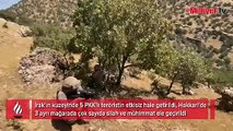 Hakkari ve Irak'ın kuzeyinde teröre peş peşe darbeler!