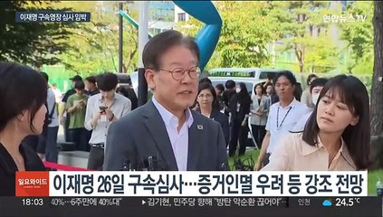 이재명 영장심사 D-2…'증거인멸 우려' 판단 촉각