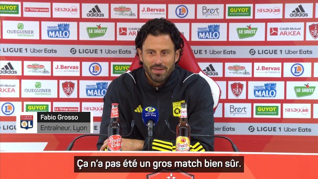 Grosso : “Il faut augmenter notre niveau de jeu”