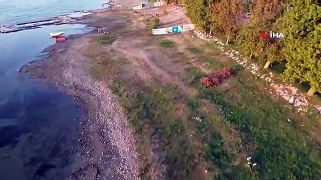 İznik Gölü'nde sular altındaki bazilika gün yüzüne çıktı