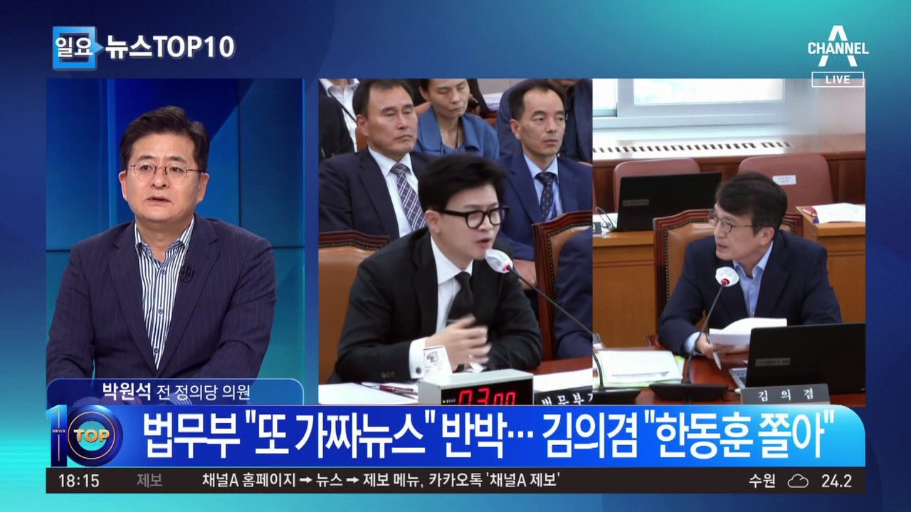 김의겸 “한동훈 쫄아…이재명 영장 기각 확률 70%”