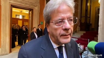 Napolitano, Gentiloni: un esempio e uno straordinario europeista