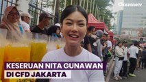 Nita Gunawan Lari Bareng di Car Free Day, Sebut Hary Tanoesoedibjo Berkarakter Ramah