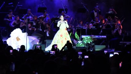 Sevilla se rinde ante una Isabel Pantoja entregada y pletórica encima del escenario