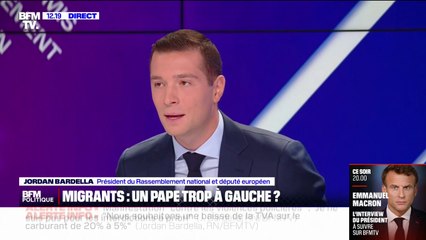 Jordan Bardella: "Non, je ne suis pas croyant"