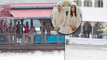 Parineeti Chopra-Raghav Chadha First Wedding Visual: शादी के लिए Boat में सवार होकर निकले! FilmiBeat