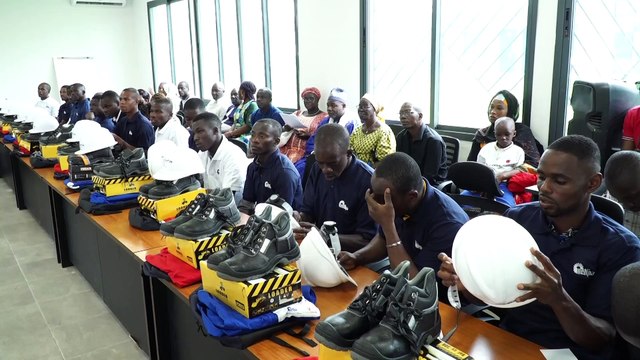 30 jeunes ivoiriens dans les métiers du BTP, en formation en France pour parfaire leurs connaissances
