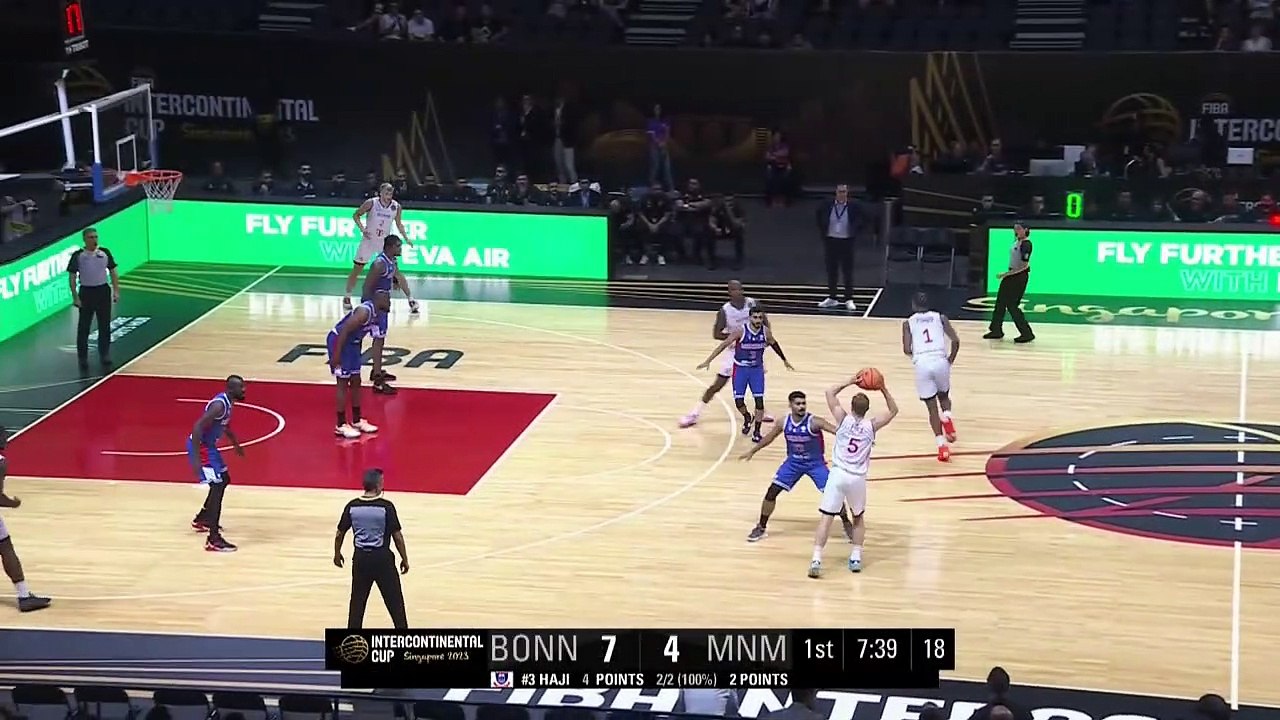 Sam GRIESEL (28 PTS) _ Player Of The Game_ BONN v MNM _ FIBA Intercontinental Cup Singapore 2023