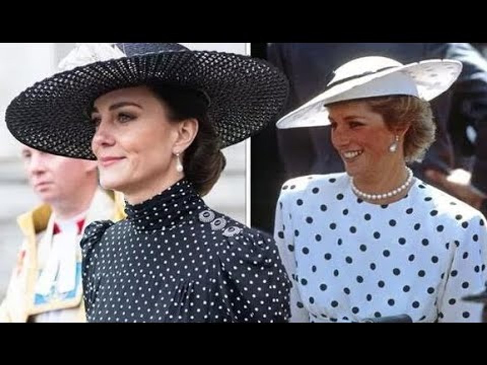 Merveilleux' Comment Kate a stupéfait d'envoyer des comparaisons avec la princesse Diana en overdriv